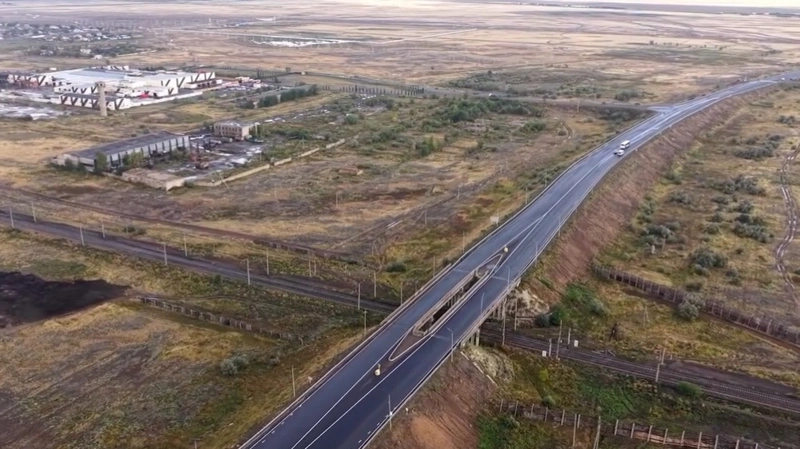 На республиканской автодороге «Атамекен — Аксу-Коктобе — Большой Акжар — Курчатов» завершён средний ремонт